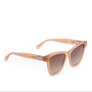 Fendi Peekaboo pink acetate sunglasses
